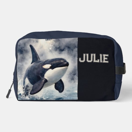  Orca Stormy waves, Personalized ドップキット (裏面)