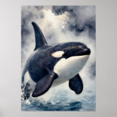 Orca Stormy waves, Poster ポスター (正面)
