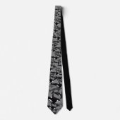 Orca Tie Killer Whale Necktie Save the Whales Gift ネクタイ (正面)