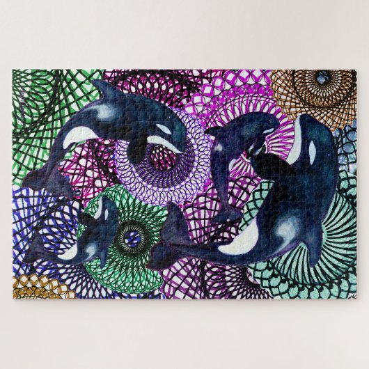 Orca Tribe ジグソーパズル (横)