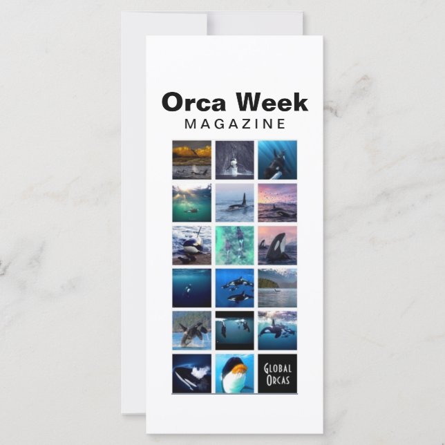 Orca Week Magazineカード (正面)