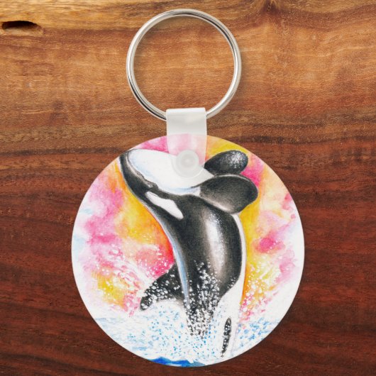 Orca Whale キーホルダー (正面)