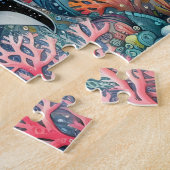 Orca Whale ジグソーパズル (側面)