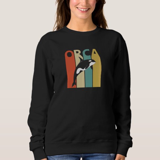 Orca Whale Costume Orca Whale Pul Hoodie スウェットシャツ (正面)