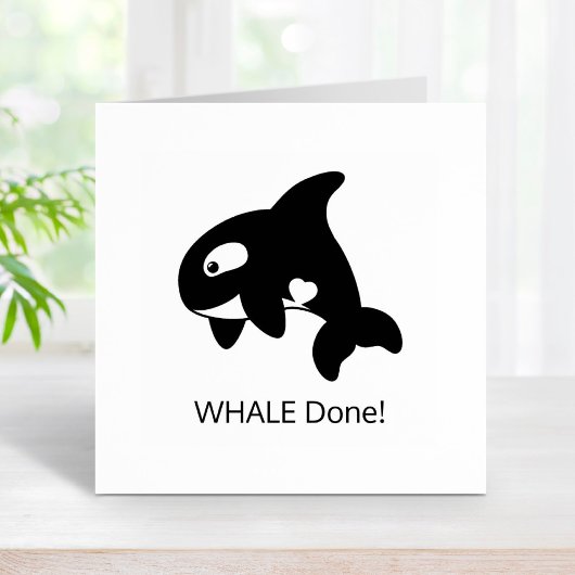 Orca Whale (Well)完了 ラバースタンプ