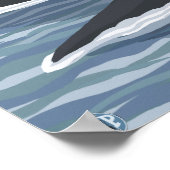 Orca Wheres #1 – アラスカ，アンカレッジ ポスター (角)