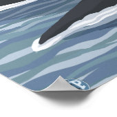 Orca Wheres #1 – アラスカ,ホーマー ポスター (角)