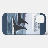 Orca Wheres #1 – アラスカ，ホーマー Case-Mate iPhoneケース (裏面 (横))