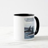 Orca Wheres #1 – アラスカ，ワランゲル マグカップ (正面右)