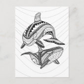 Orcas大人2色はがき ポストカード (正面)