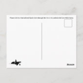 Orcas, Alaska – はがき (裏面)