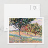Orchard at St. Cheron, 1893 (キャンバス油) ポストカード (正面/裏面)