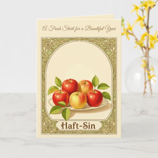 Orchard Blessings The Meaning of Seeb カード (黄色い花)