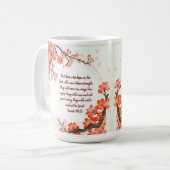 Orchard Bloom Branches コーヒーマグカップ (正面左)