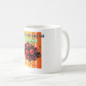Orchard Fresh Cherries - Ripe & Plump コーヒーマグカップ (正面右)