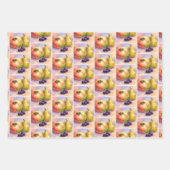 Orchard Fruit Gift Wrap | Apples & Pears Set ラッピングペーパーシート (正面3)