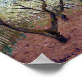 Orchard in Bloom, Claude Monet, 1879 ポスター (角)