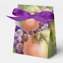 Orchard Watercolor Favor Boxes | ファームスタイル フェイバーボックス
