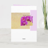 Orchidの約束はパーソナライズされた、 シーズンカード (裏面)