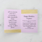 Orchidの約束はパーソナライズされた、 シーズンカード (内部)