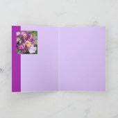 Orchidファンシーな女性 カード (内部)