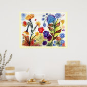 Orchid23、バージョン2 ポスター (キッチン)