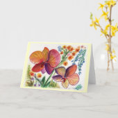 Orchid31 カード (黄色い花)