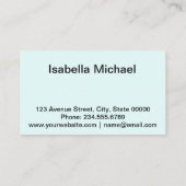 Orchid（名刺） 名刺 (裏面)