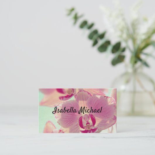 Orchid（名刺） 名刺 (スタンド正面)