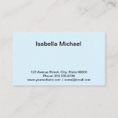 Orchid（名刺） 名刺 (裏面)