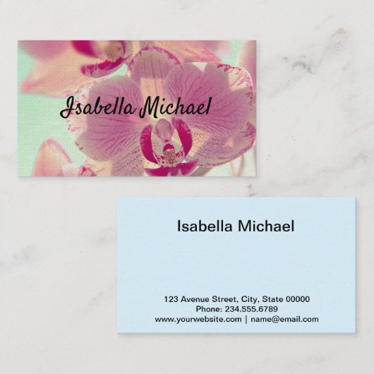 Orchid（名刺） 名刺 (正面/裏面)