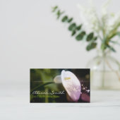 Orchid Business Card 名刺 (スタンド正面)
