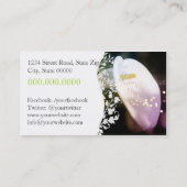 Orchid Business Card 名刺 (裏面)