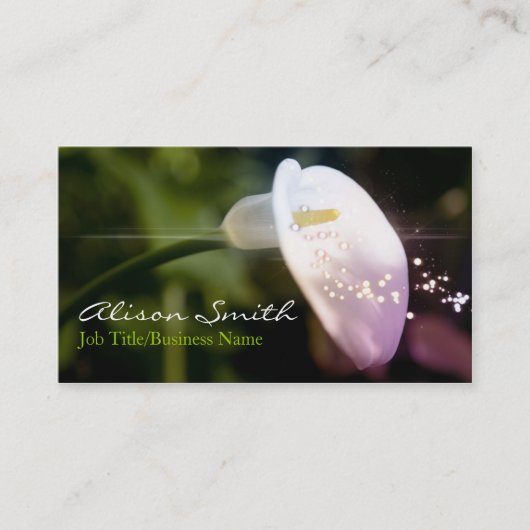 Orchid Business Card 名刺 (正面)