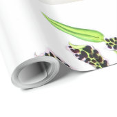 "Orchid-Dark-purple-black" ラッピングペーパー (ロールコーナー)