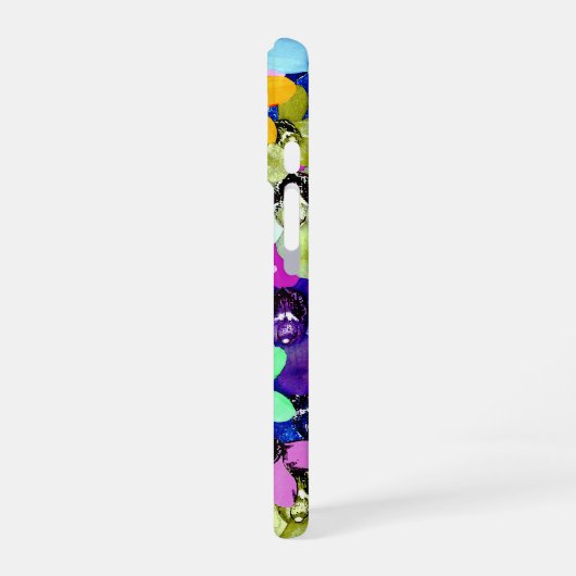 Orchid Extravaganza Watercolour,  iPhone 16ケース (左側面)