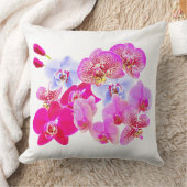 Orchid Flower Art Print クッション (ブランケット)