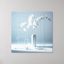 Orchid Geometry キャンバスプリント
