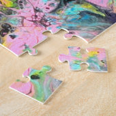 Orchid In Blooms Poster ジグソーパズル (側面)