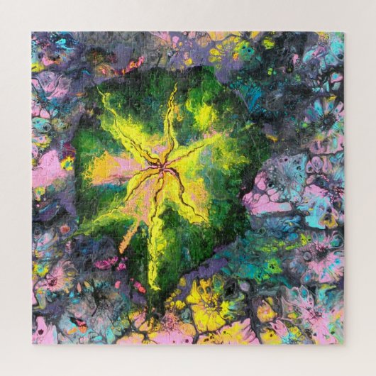 Orchid In Blooms Poster ジグソーパズル (縦)