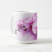 Orchid Sky Serenade コーヒーマグカップ (正面左)
