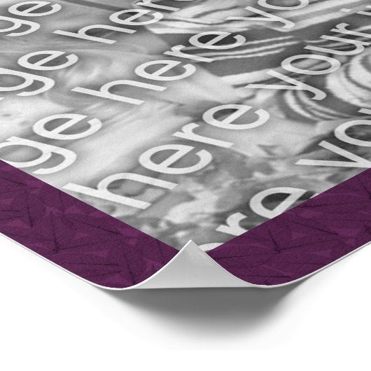 Orchid Trio Frame写真の追加 ポスター (角)