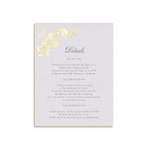 Orchid Vows Ivory Formal Classic Wedding Details