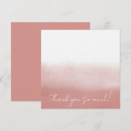 Orchid Watercolor サンキューカード