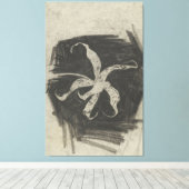 Orchidee キャンバスプリント (インサイチュ (ウッドフロア))