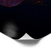 Orchideen Blüte im Strahlendem Licht ポスター (コーナー)