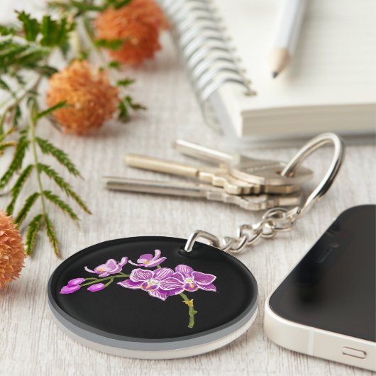 Orchids キーホルダー (正面右)