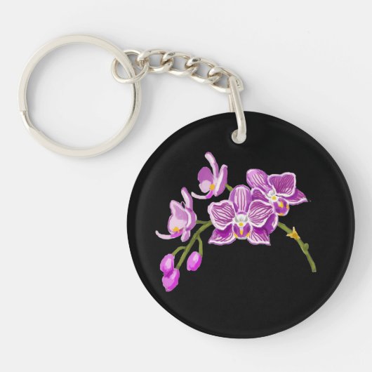 Orchids キーホルダー (正面)