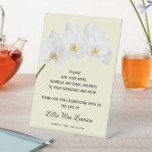 Orchids Celebration of Life Guest Book 台座サイン (インサイチュ)