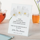 Orchids Celebration of Life Guest Book 台座サイン (インサイチュ)